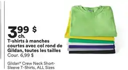 Michaels T-shirts Ă manches courtes avec col rond de Gildan, toutes les tailles offer