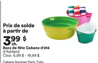 Michaels Bacs de fête Cabane d'été d'Ashland offer