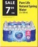Co-op Pure life natural spring water offer