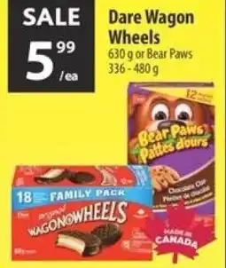 Co-op Dare wagon wheels offer