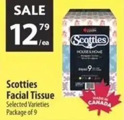 Co-op Scotties facial tissue offer