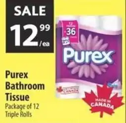 Co-op Purex bathroom tissue offer