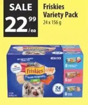 Co-op Friskies variety pack offer