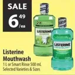 Co-op Listerine Mouthwash offer
