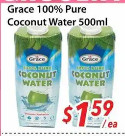 Bestco Food Mart Grace 100% Pure Coconut Water offer