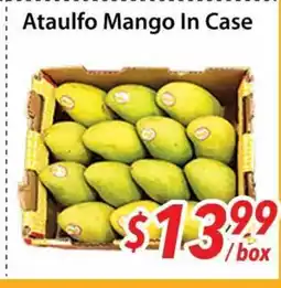 Bestco Food Mart Atoulfo mango in case offer
