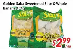 Bestco Food Mart Golden saba sweetened slice & whole Banana offer