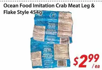 Bestco Food Mart Ocean Food Imitation Crab Meat Leg & Flake Style offer