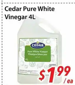 Bestco Food Mart Cedar Pure White Vinegar offer