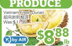 Ample Food Market Vietnam Fresh Durian offer