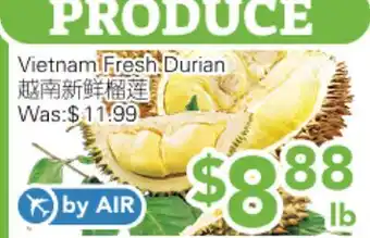 Ample Food Market Vietnam Fresh Durian offer