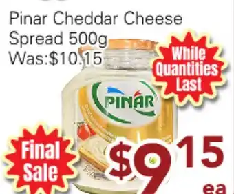Ample Food Market Pinar Cheddar Cheese Spread offer