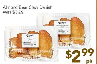 Ample Food Market Almond Bear Claw Danish offer
