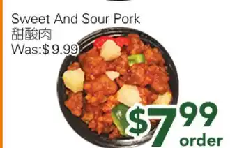 Ample Food Market Sweet And Sour Pork offer