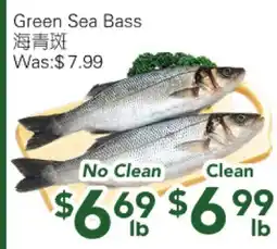 Ample Food Market Green Sea Bass offer