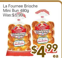 Ample Food Market La Fournee Brioche Mini Bun offer