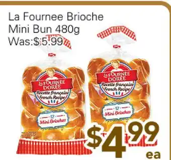 Ample Food Market La Fournee Brioche Mini Bun offer