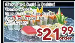 Ample Food Market Ginza New Sushi & Sashimi offer
