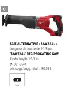 BMR SCIE ALTERNATIVE  SAWZALL  offer