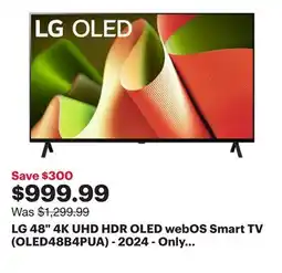Best Buy LG 48 4K UHD HDR OLED webOS Smart TV (OLED48B4PUA) - 2024 - Only at Best Buy offer