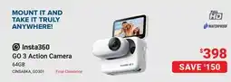 Visions Electronics Insta360 GO 3 Action Camera - 64GB offer