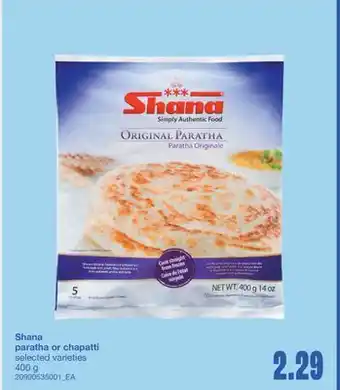 Wholesale Club PARATHA or CHAPATTI offer