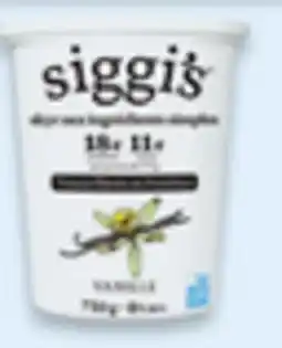 Walmart Siggi's Skyr 650 g - 750 g Yogurt offer