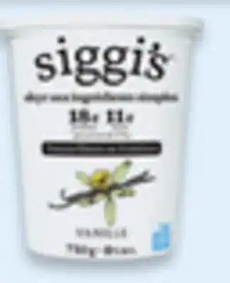Walmart Siggi's Skyr 650 g - 750 g Yogurt offer