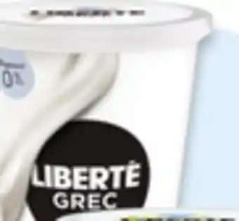 Walmart Liberté Greek 650 g - 750 g Yogurt tubs offer