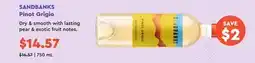 Wine Rack SANDBANKS Pinot Grigio offer