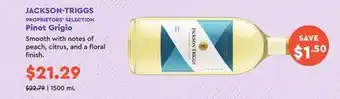 Wine Rack JACKSON-TRIGGS PROPRIETORS' SELECTION Pinot Grigio offer