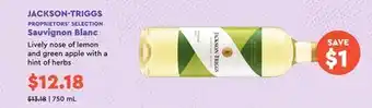 Wine Rack JACKSON-TRIGGS PROPRIETORS' SELECTION Sauvignon Blanc offer