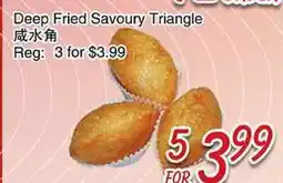 Foody Mart Deep Fried Savoury Triangle offer