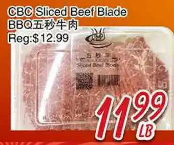 Foody Mart CBC SLICED BEEF BLADE BBQ offer