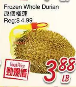 Foody Mart Frozen Whole Durian offer