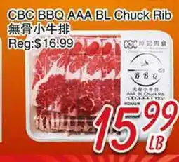 Foody Mart CBC BBQ AAA BL CHUCK RIB offer