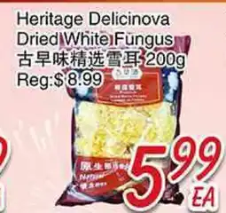 Foody Mart Heritage Delicinova Dried White Fungus offer