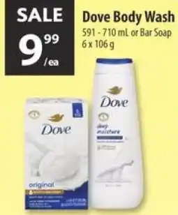 Co-op Dove body wash offer