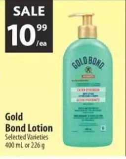 Co-op Gold bond lotion offer