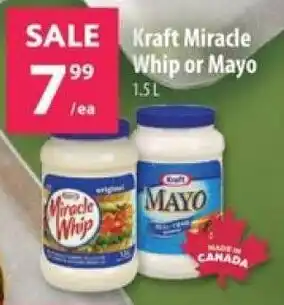 Co-op Kraft miracle whip or mayo offer