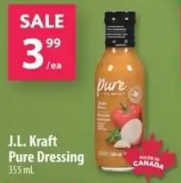 Co-op J.L. Kraft Pure Dressing offer