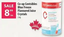 Co-op Co-op centsibles blue freeze flavoured juice crystals offer