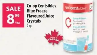 Co-op Co-op centsibles blue freeze flavoured juice crystals offer