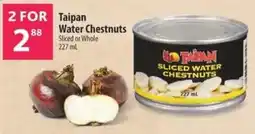 Co-op Taipan water chestnuts offer