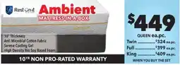 Surplus Furniture Ambient Queen Mattress Set offer