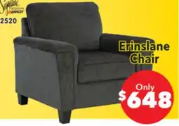 Surplus Furniture Erinslane Dusk Chair offer