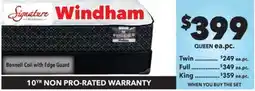 Surplus Furniture Windham Queen Mattress Set offer