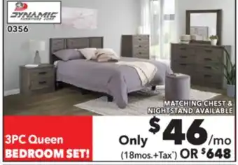 Surplus Furniture Alabaster Oak 3-Piece Queen Bedroom Set offer