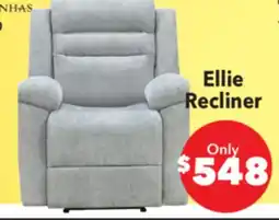 Surplus Furniture Ellie Lead Recliner offer