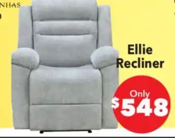 Surplus Furniture Ellie Lead Recliner offer